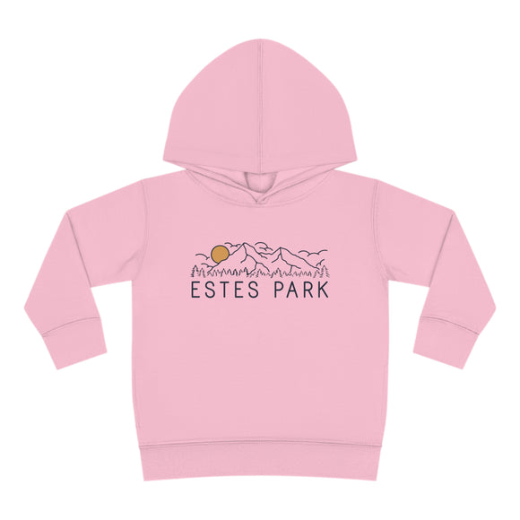 Estes Park, Colorado Toddler Hoodie - Unisex Estes Park Toddler Sweatshirt