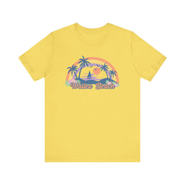 Wailea Beach, Hawaii T-Shirt - Retro Beach Unisex Wailea Beach Shirt - 0