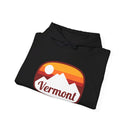 Vermont Hoodie - Retro Ombre Unisex Vermont Hoodie Sweatshirt-20