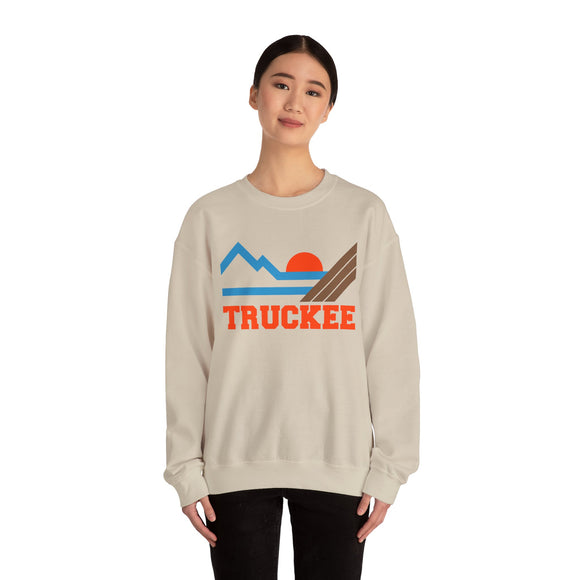 Truckee, California Sweatshirt - Mountain Truckee Crewneck Sweatshirt