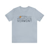 Vermont T-Shirt - Retro Unisex Vermont Shirt