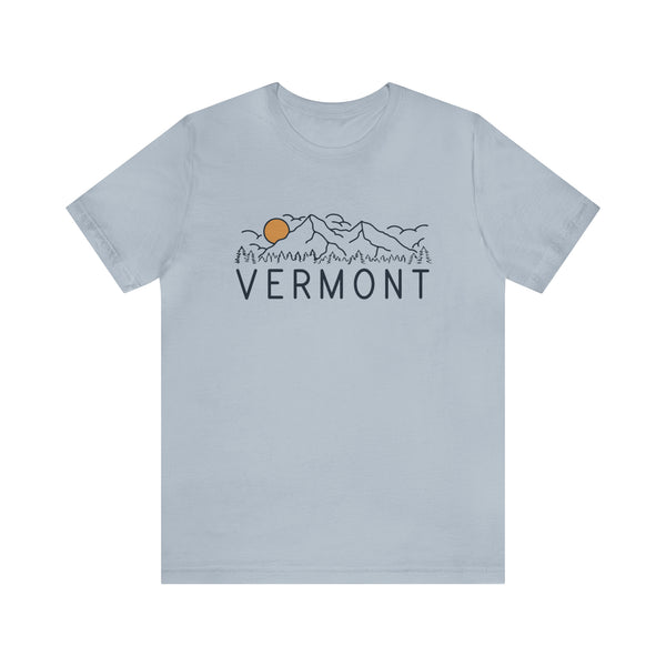 Vermont T-Shirt - Retro Unisex Vermont Shirt