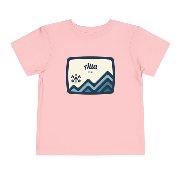 Alta, Utah Toddler T-Shirt — Mountain Tee
