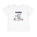 Alaska Yeti Snowboard Toddler Tee-2