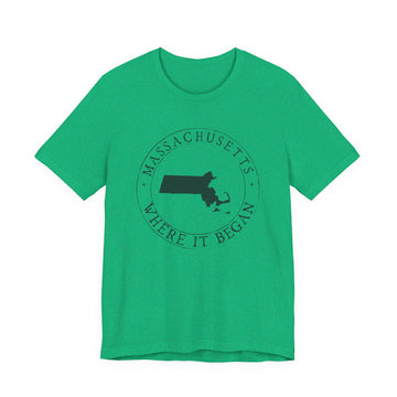 Massachusetts T-Shirt — State Graphic Tee