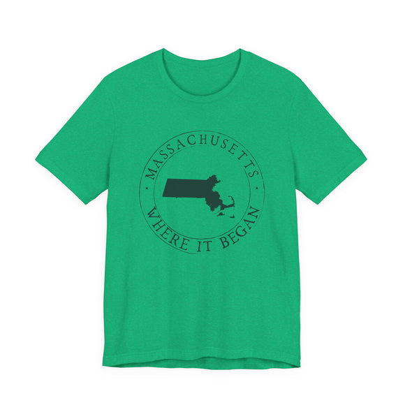 Massachusetts T-Shirt — State Graphic Tee