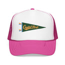 Capitol Reef National Park Pennant Trucker Hat — Vintage Foam Mesh Cap-5