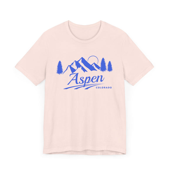 Aspen, Colorado T-Shirt - Retro Mountain Unisex Aspen Shirt