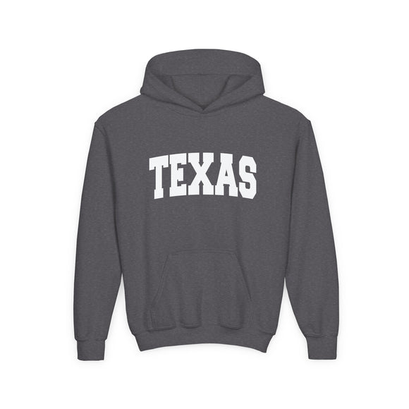 Texas Youth Hoodie - Kids Texas Hooded Sweatshirt