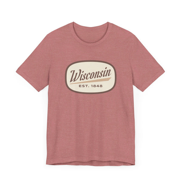 Wisconsin T-Shirt - Retro Unisex Wisconsin Shirt