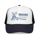 Truckee, California Ski Bunny Trucker Hat-7