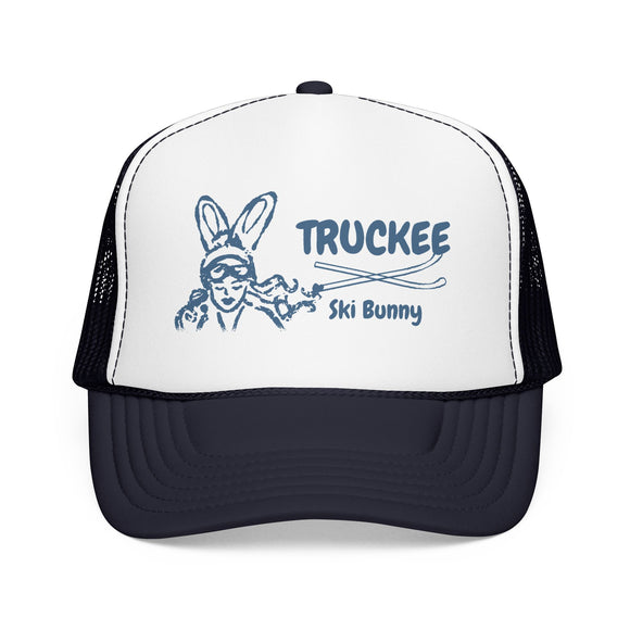 Truckee, California Ski Bunny Trucker Hat