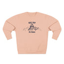 Premium Big Sky, Montana Ski Babe Sweatshirt-4