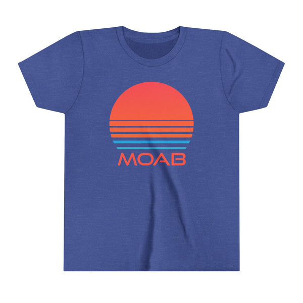 Moab, Utah Youth Shirt - Retro 80s Moab Kid's T-Shirt