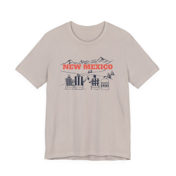 New Mexico Après-ski T-Shirt - Vintage Mountain Graphic Tee