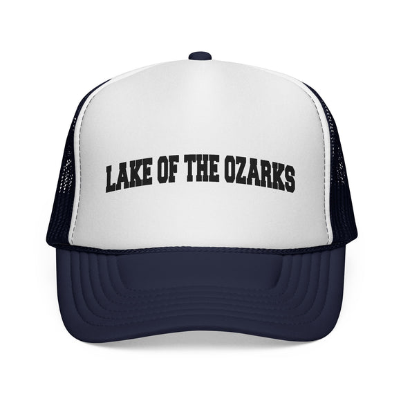 Lake of the Ozarks, Missouri Collegiate Style Trucker Hat