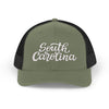 South Carolina Snapback Trucker Cap - Embroidered South Carolina Hat