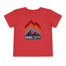 Park City, Utah Toddler T-Shirt - Retro Palm Tree Toddler Park City Shirt-5