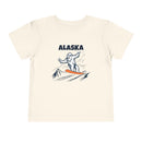 Alaska Yeti Snowboard Toddler Tee-1