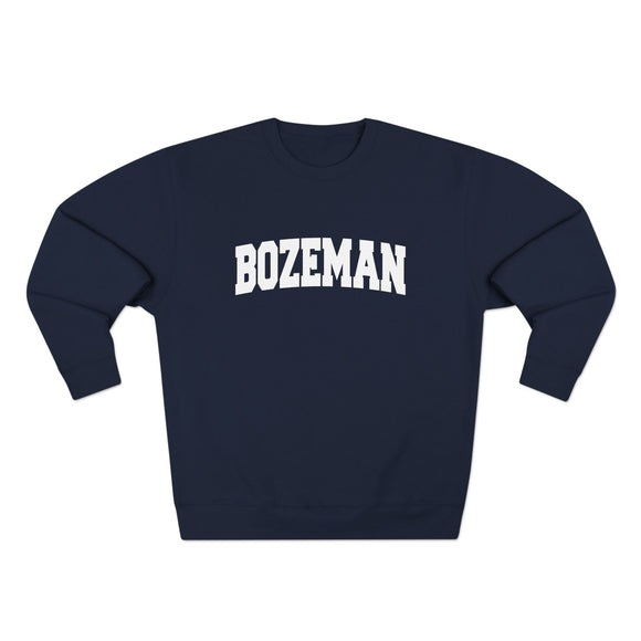 Premium Bozeman, Montana Retro Graphic Sweatshirt