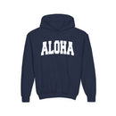 Aloha Youth Hoodie - Kids Aloha Hooded Sweatshirt-4