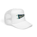 Lake Clark National Park Pennant Trucker Hat — Vintage Foam Mesh Cap-12
