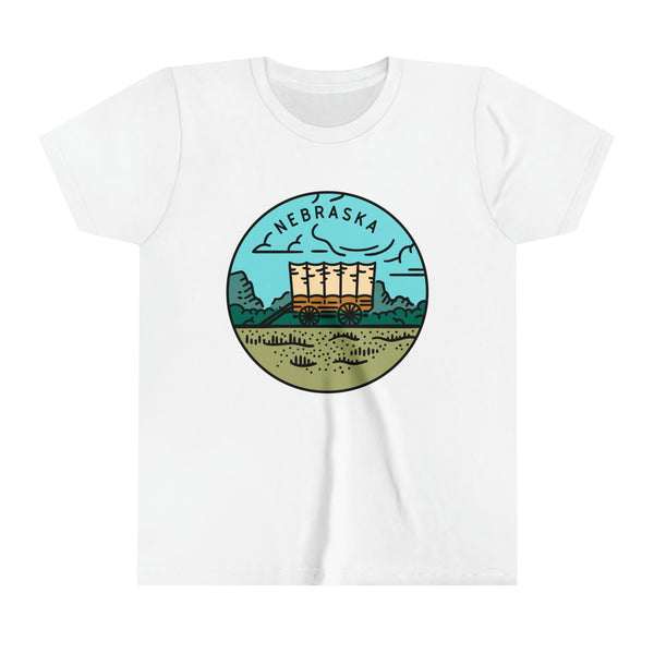 Nebraska Youth T-Shirt - Unisex Kids Nebraska Shirt