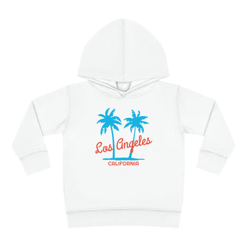 Buy white Los Angeles, California Toddler Hoodie - Unisex Los Angeles Toddler Sweatshirt