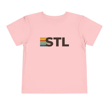 Buy pink St. Louis, Missouri Toddler Tee - STL Kids T Shirt