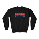 Jackson Hole, Wyoming Youth Sweatshirt - Unisex Kid's Jackson Hole Crewneck Sweatshirt-2