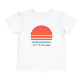 San Diego, California Toddler T-Shirt - Retro 80s Toddler San Diego Shirt