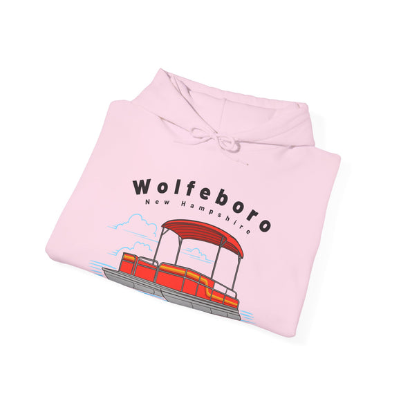 Wolfeboro, New Hampshire Hoodie - Unisex Ski Lift Wolfeboro