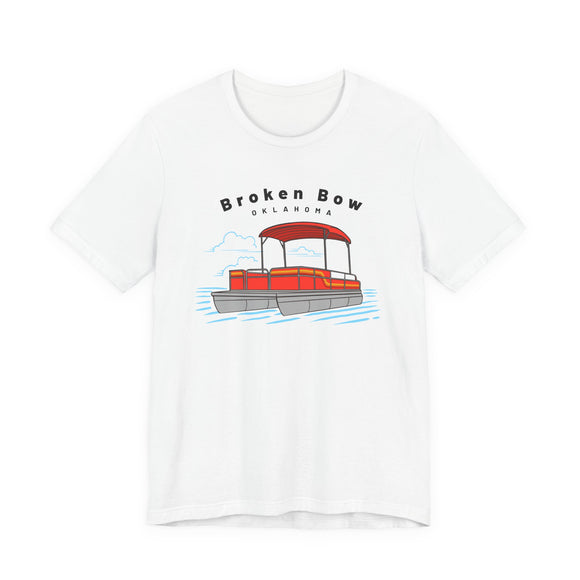 Broken Bow, Oklahoma T Shirt - Pontoon Boat Tee