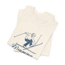 Wyoming T Shirt - Vintage Ski Graphic Wyoming Tee-11