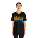 Idaho T-Shirt - Mountain Sunset Unisex Idaho Shirt-119