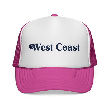 Buy pink West Coast Retro Trucker Hat