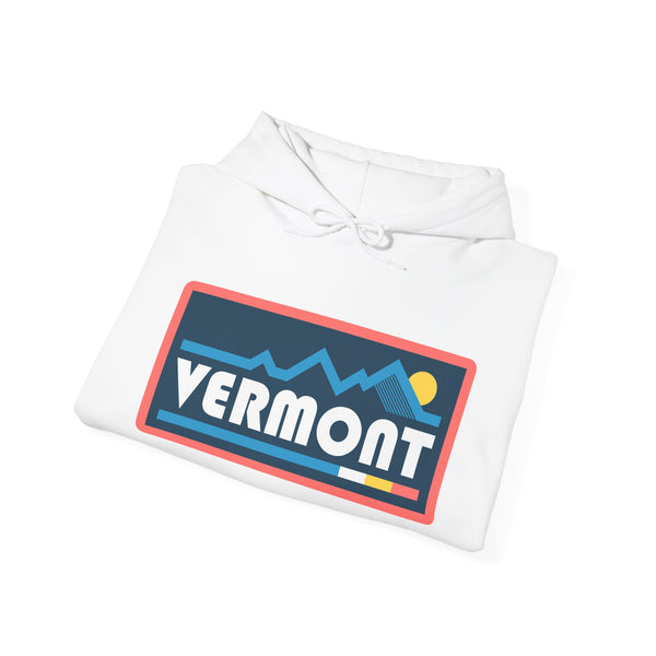 Vermont Hoodie - Sun Unisex Vermont Hoodie Graphic Sweatshirt