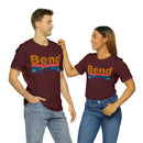 Bend, Oregon Shirt - Mountain Sunset Unisex Bend T-Shirt-85
