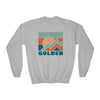 Golden, Colorado Youth Sweatshirt - Unisex Kid's Golden Crewneck Sweatshirt