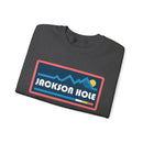 Jackson Hole, Wyoming Sweatshirt - Mountain Graphic Crewneck-16