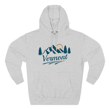 Premium Vermont Hoodie - Retro Unisex Sweatshirt - 0