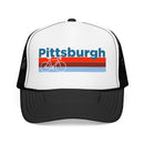 Pittsburgh, Pennsylvania Trucker Hat - Foam Pittsburgh Bike Cap-4