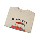 Michigan Sweatshirt - Pontoon Boat Sweatshirt-13