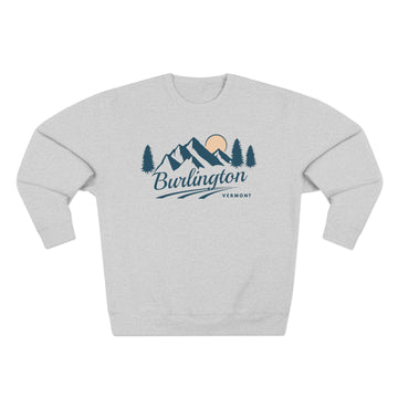 Premium Burlington, Vermont Sweatshirt - Unisex Sweatshirt - 0