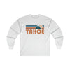 Tahoe, California Long Sleeve Shirt - Retro Unisex Tahoe Long Sleeve Tee