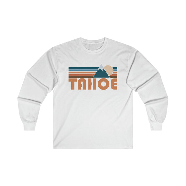 Tahoe, California Long Sleeve Shirt - Retro Unisex Tahoe Long Sleeve Tee
