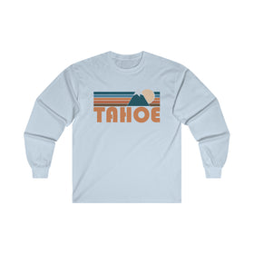 Tahoe, California Long Sleeve Shirt - Retro Unisex Tahoe Long Sleeve Tee