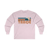 Tahoe, California Long Sleeve Shirt - Retro Unisex Tahoe Long Sleeve Tee