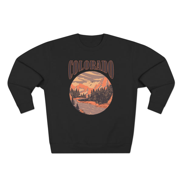 Premium Colorado Sweatshirt - Unisex Mountain Sweatshirt