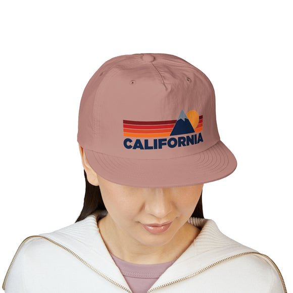 California Mountain Surf Cap | Retro Light Weight Cap